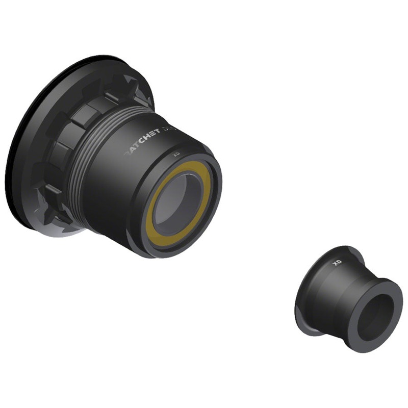 Ratchet DEG Freehub Body - SRAM XD Light Aluminum Ceramic Ball Bearing w/ End Cap 12 x 148 mm