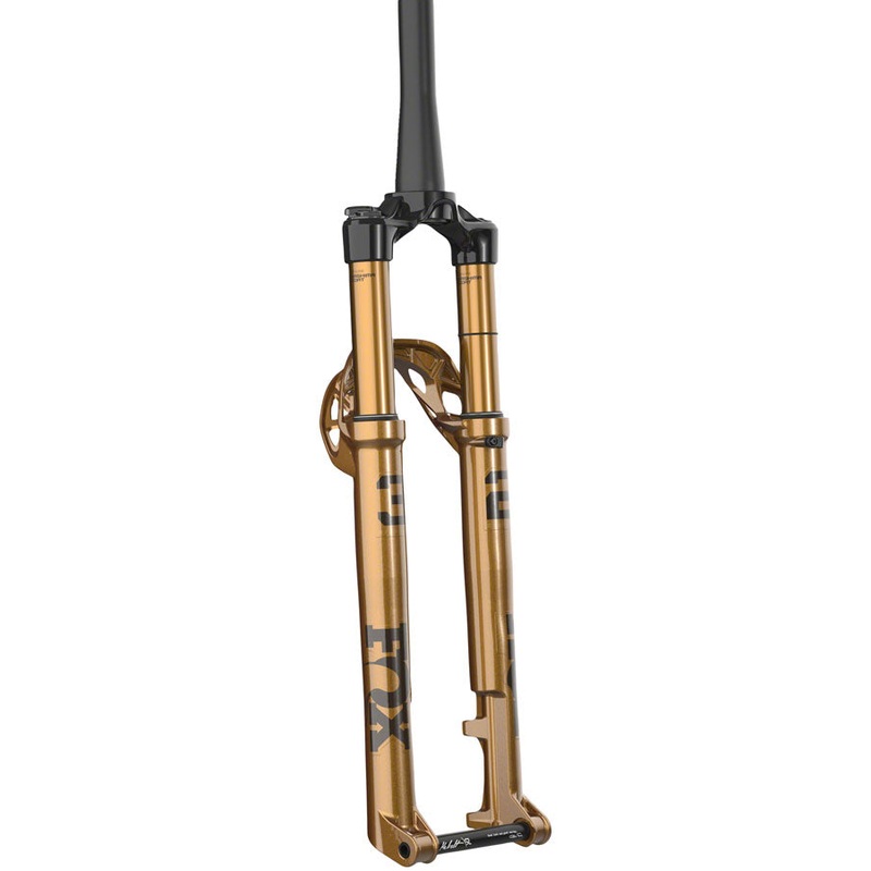 FOX 32 Step-Cast Factory Limited Ed. Suspension Fork - 29" 100mm 15x110 mm  Kabolt SL 44mm Offset GRIP SL 3-Pos. Podium Gold AC2