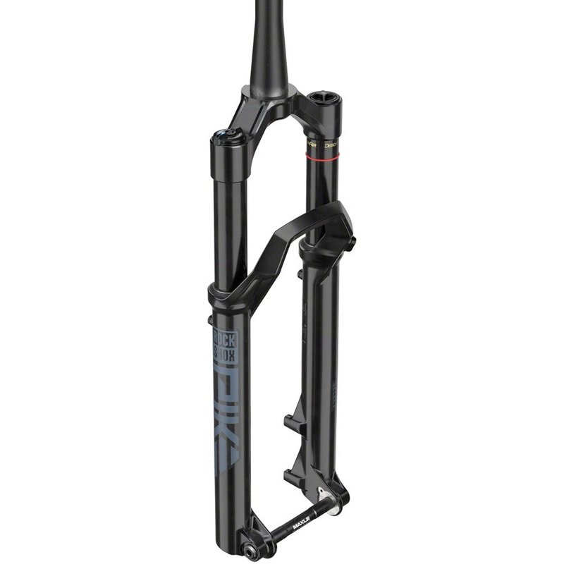 Pike Select Charger RC Suspension Fork - 27.5" 140 mm 15 x 110 mm 44 mm Offset Gloss BLK C1