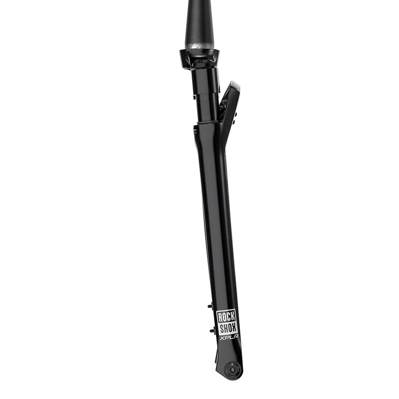RUDY Ultimate XPLR Race Day 2 Suspension Fork - 700c 40 mm 12 x 100 mm 45 mm Offset Gloss BLK A2