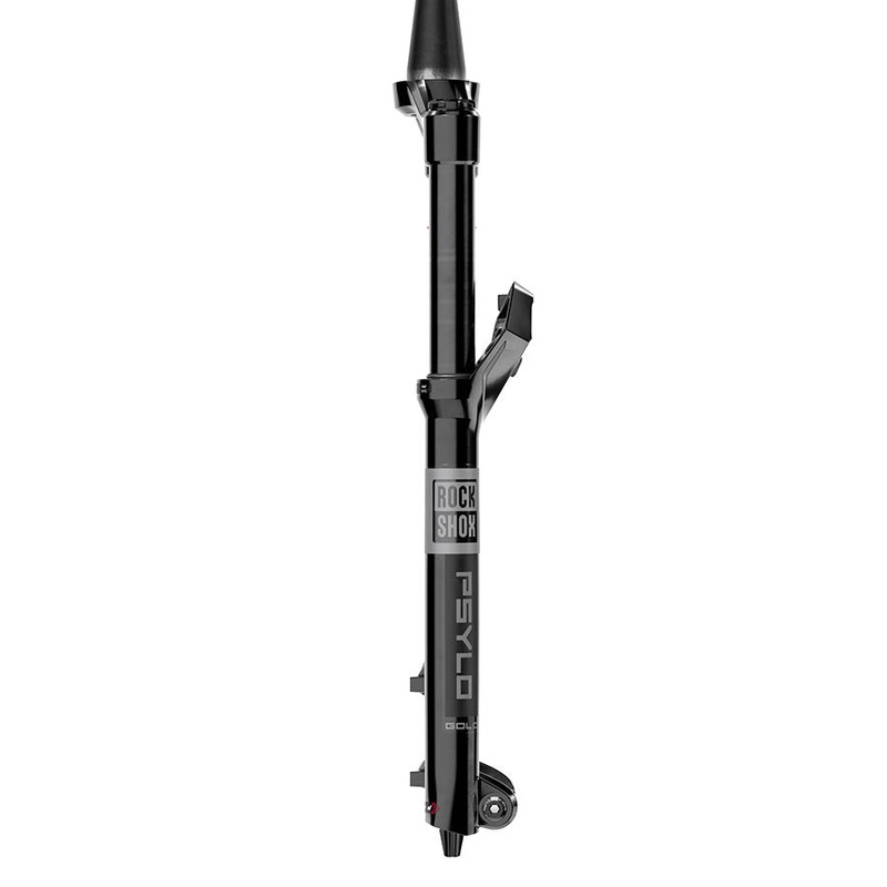Psylo Gold Isolator RC Suspension Fork - 27.5" 160 mm 15 x 110 mm 44 mm Offset Gloss BLK A1