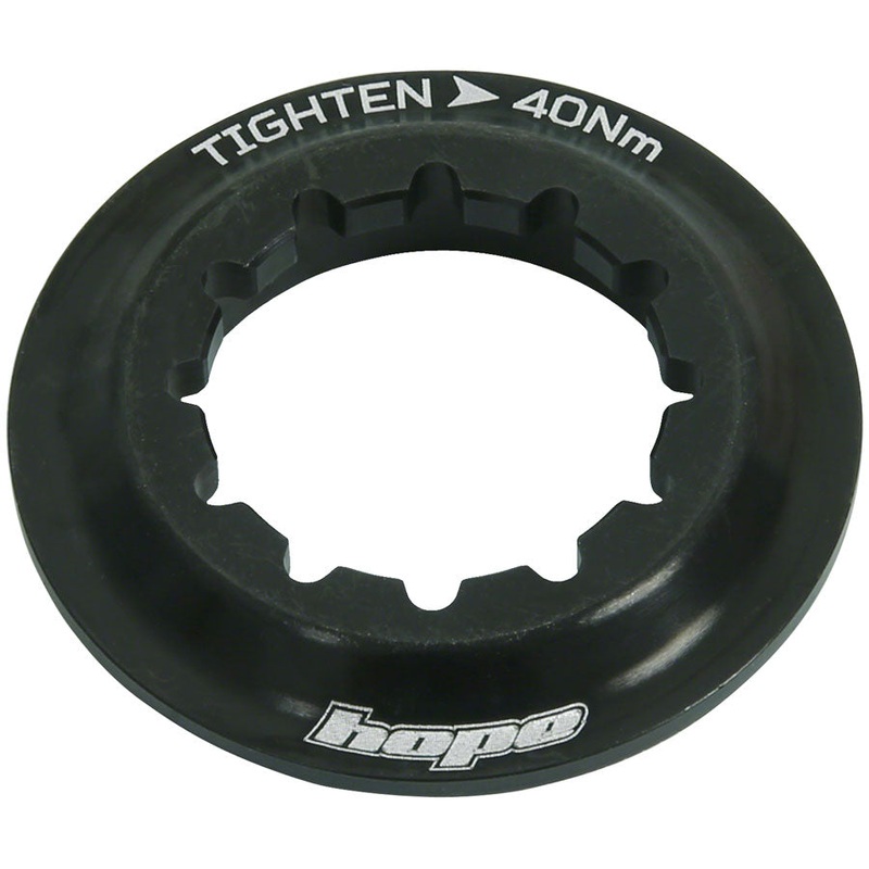 Center Lock Disc Lockring - Black