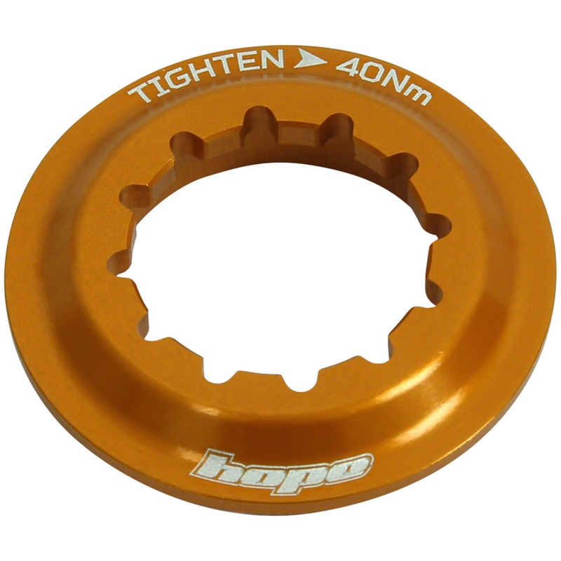 Center Lock Disc Lockring - Orange