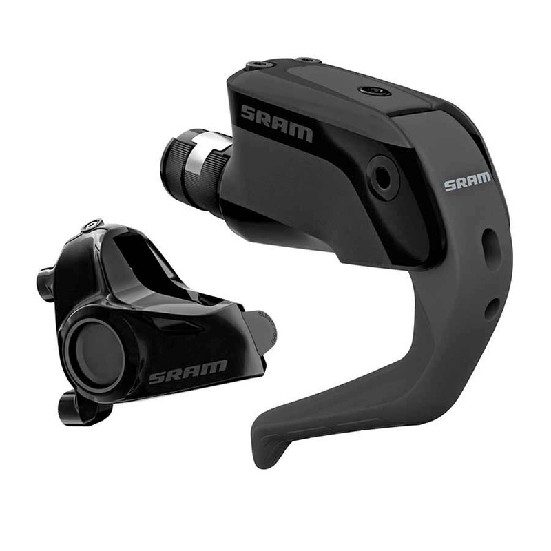 S900 Aero Disc Brake and Lever - Front Hydraulic Flat Mount Black A1