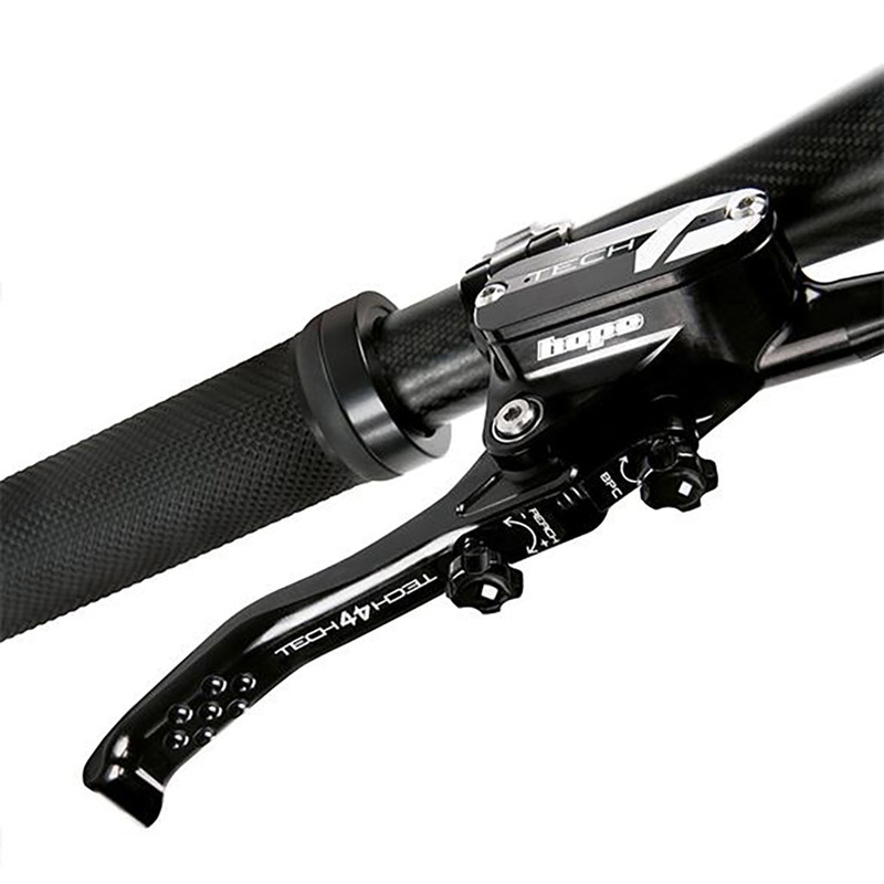 Tech 4 E4 Disc Brake and Lever Set - Rear Hydraulic Post Mount Black