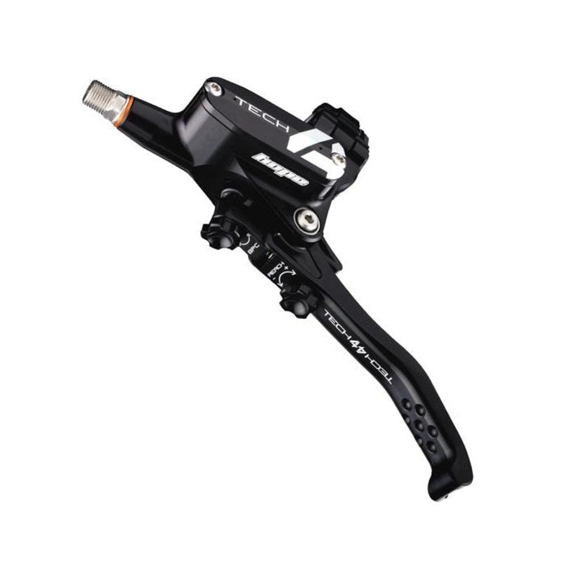 Tech 4 V4 Disc Brake and Lever Set - Rear Hydraulic Post Mount Black