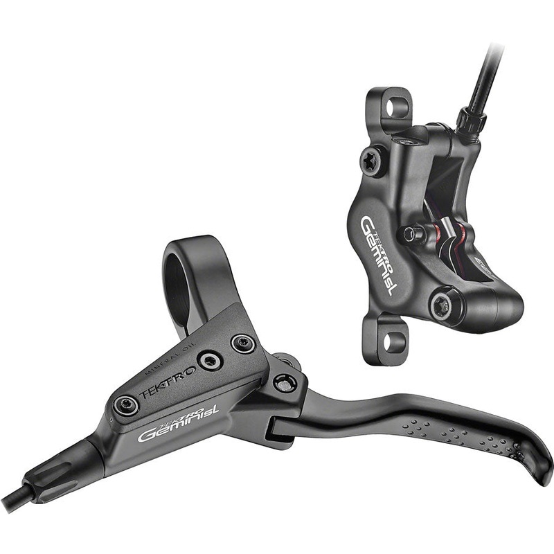 HD-M535 Disc Brake and Lever - Front Hydraulic Post Mount Black