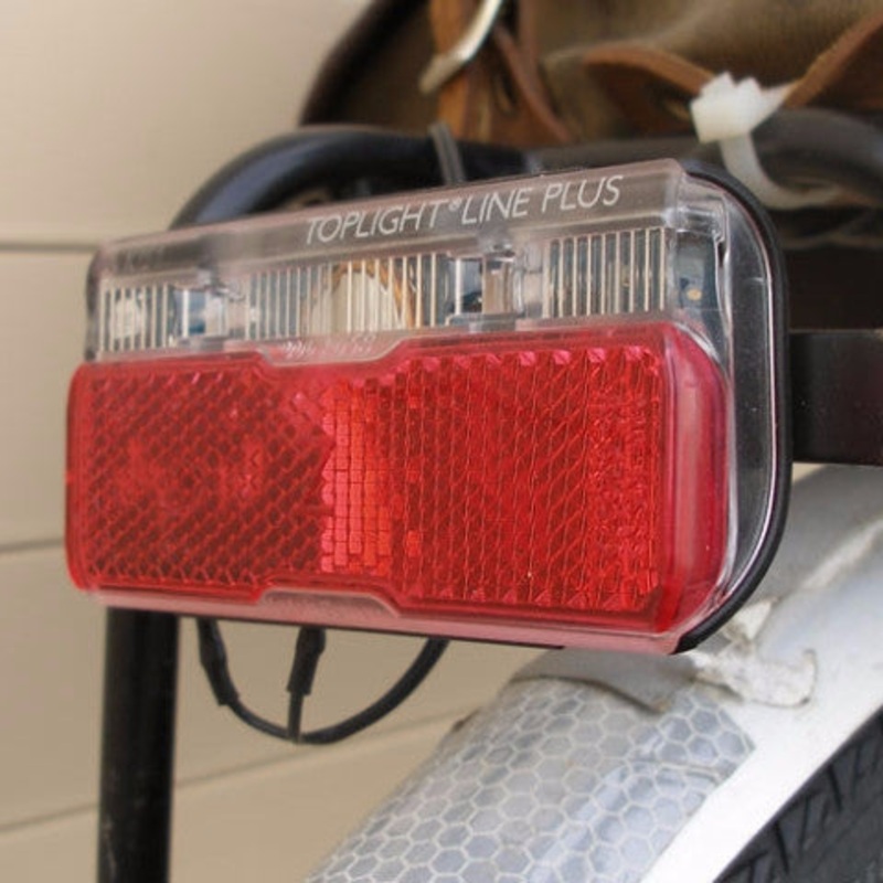 Light - Dyno Busch & Mller Toplight Line Brake Plus Pulsating - tail light, rack mount