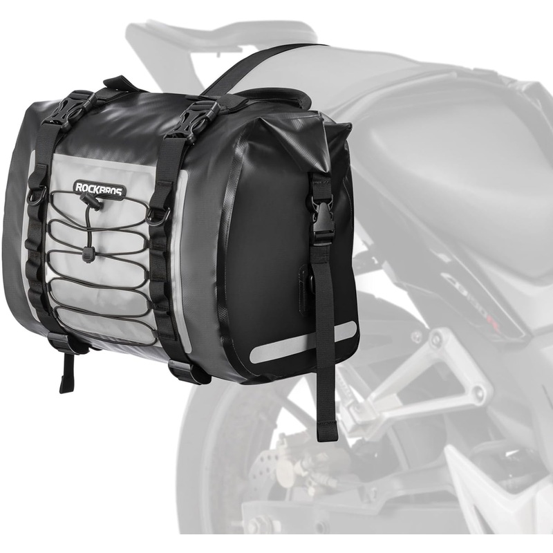 ROCKBROS 60L Waterproof Motorcycle Saddle Bags Durable Removable 2 PCS