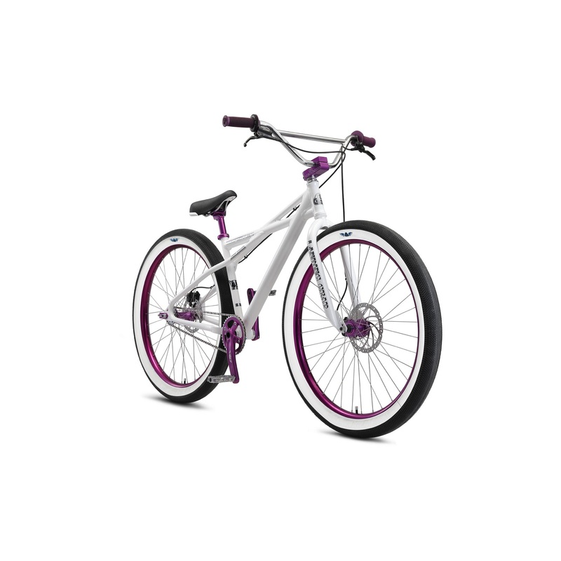 SE Bikes Monster Quad 29+ BMX Bike Arctic White