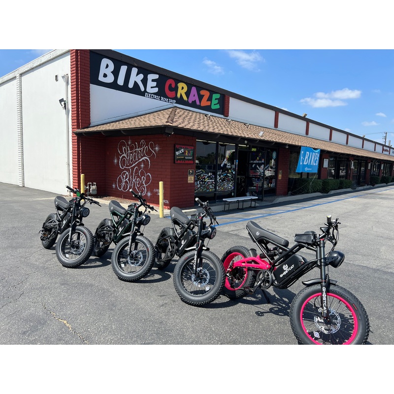 GHOSTCAT F3 1500W Full Suspension Electric Moto Bike