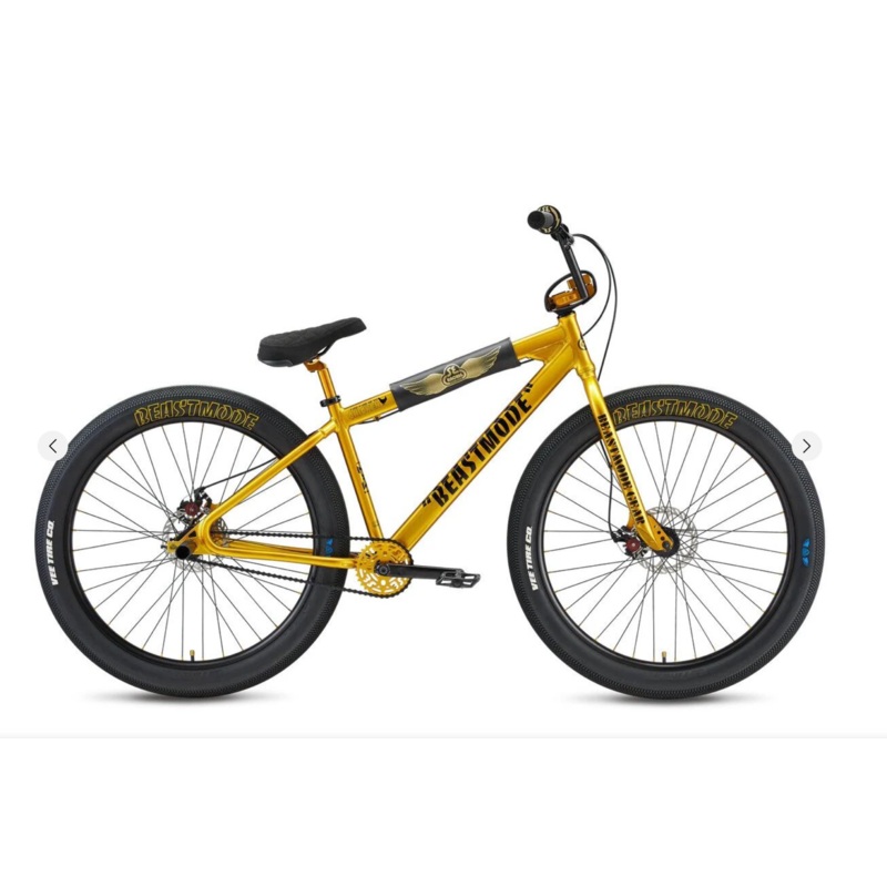 SE Bikes Beast Mode Ripper 27.5+ BMX Bike Gold