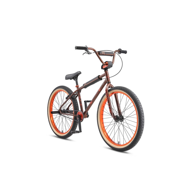 SE Bikes OM Flyer 26 BMX Bike Root Beer 2023