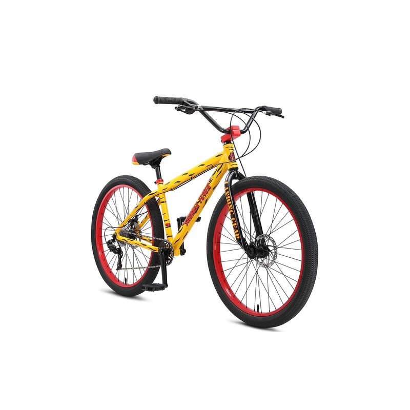 SE Bikes Savage Flyer 27.5 BMX Bike Devastating Yellow