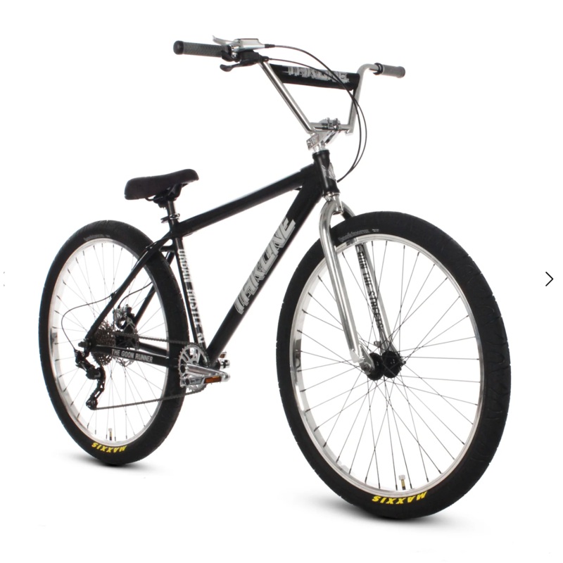 Throne Cycles The Goon Runner Black 29 BMX Bike
