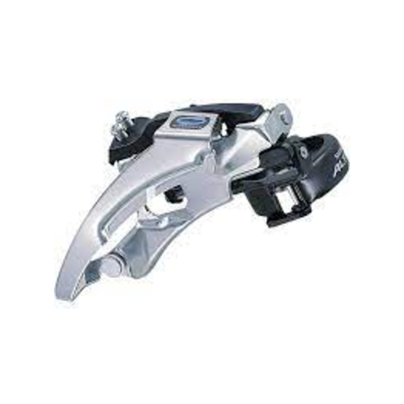 SHIMANO - ALTUS FD-M310, FRONT DERAILLEUR, 3X7-8SP., TOP SWING, DUAL PULL, FOR 42/48T