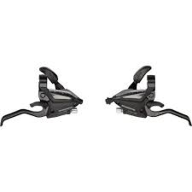 SHIMANO - ALTUS ST-M370, 3x9 SPEED, BRAKE/SHIFT LEVER SET BLACK