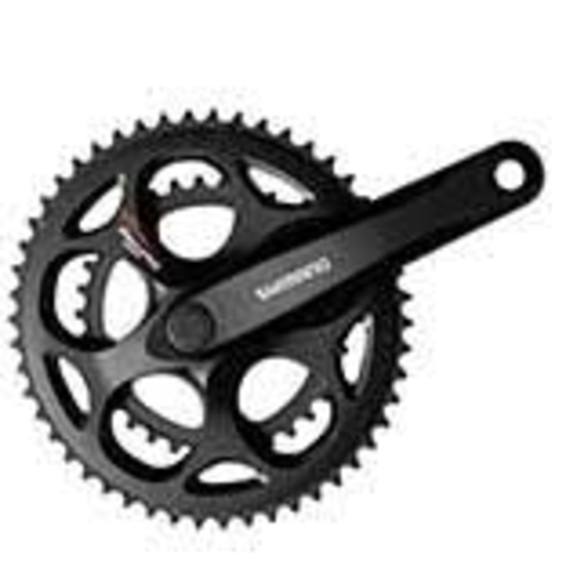 SHIMANO - FC-A073, CRANKSET, 7/8 SP., 170MM, 30/39/50T, BCD:RIVETS, SQUARE, 45MM, BLACK