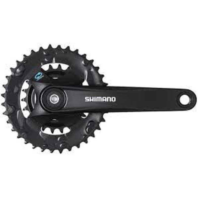 SHIMANO - FC-M315-2, CRANKSET, SPEED: 7/8, BCD: Rivets, 22/36, SQUARE, 170MM, BLACK, MTB