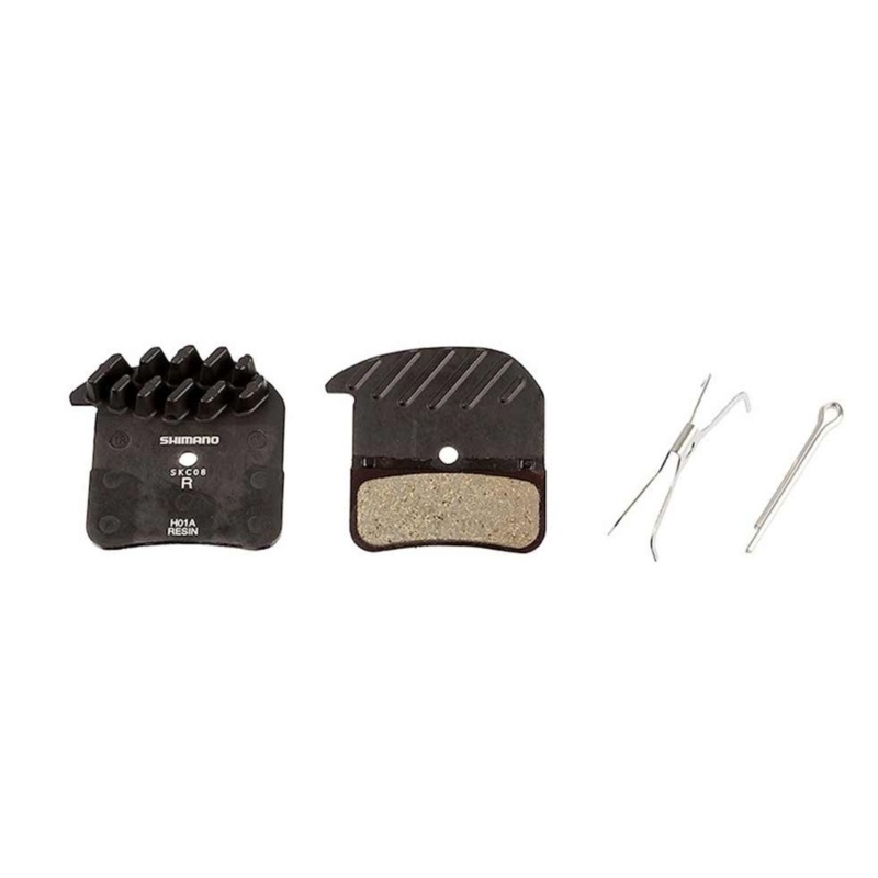 SHIMANO - H03C DISC BRAKE PAD-METAL, W/FIN , 1 PAIR