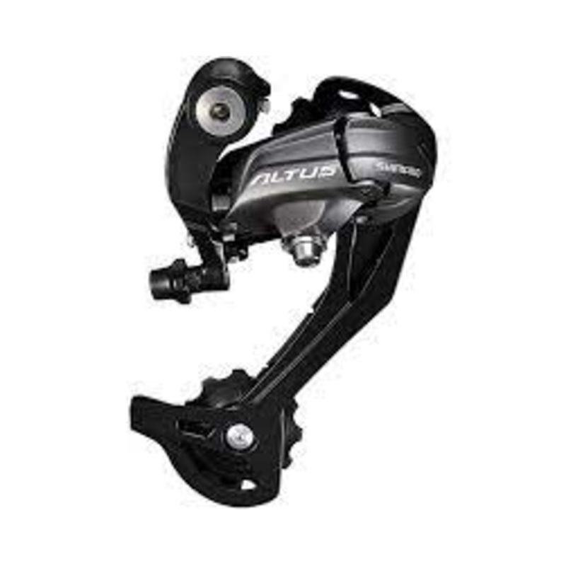 SHIMANO - REAR DERAILLEUR, RD-M370-L, ALTUS, SGS 9-SPEED, DIRECT ATTACHMENT, BLACK
