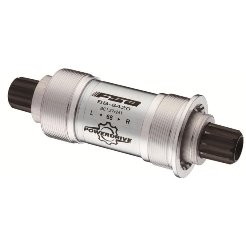 FSA - BOTTOM BRACKET, BSA SHELL, FOR POWERDRIVE CRANKS, 68 x 118MM