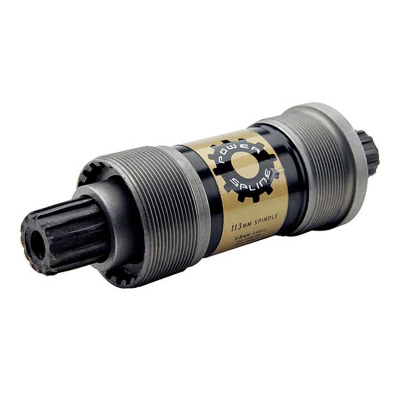 TRUVATIV - POWER SPLINE BOTTOM BRACKET BSA 68MM, 113MM, STEEL, GREY