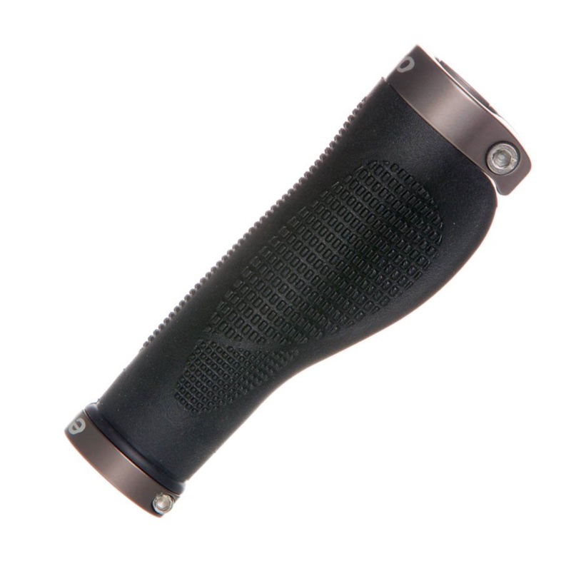 EVO - ERGO CLAMPER GRIPS, LOCK ON 130mm, BLK