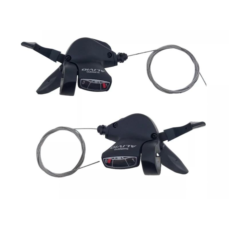 SHIMANO - SHIFT LEVER SET ALIVIO SL-M410 3x8 SPD PAIR