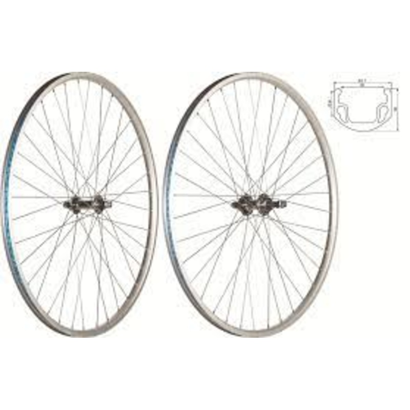 49N - WHEEL REAR, 27' X 1 3/8"x630MM NUTTED