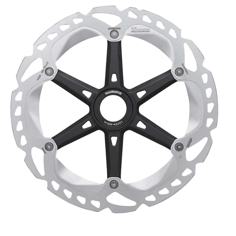 SHIMANO - ROTOR FOR DISC BRAKE, RT-MT800, L 203mm, W/LOCK RING (EXTERNAL SPLINE TYPE)