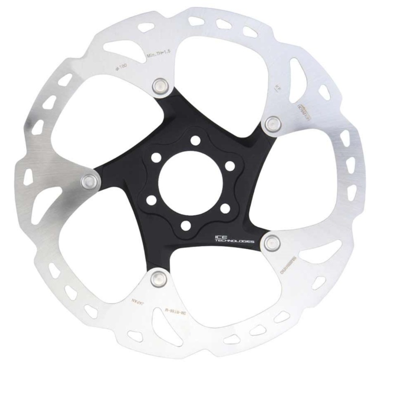 SHIMANO - ROTOR FOR DISC BRAKE, SM-RT86, M 180MM, 6-BOLT TYPE