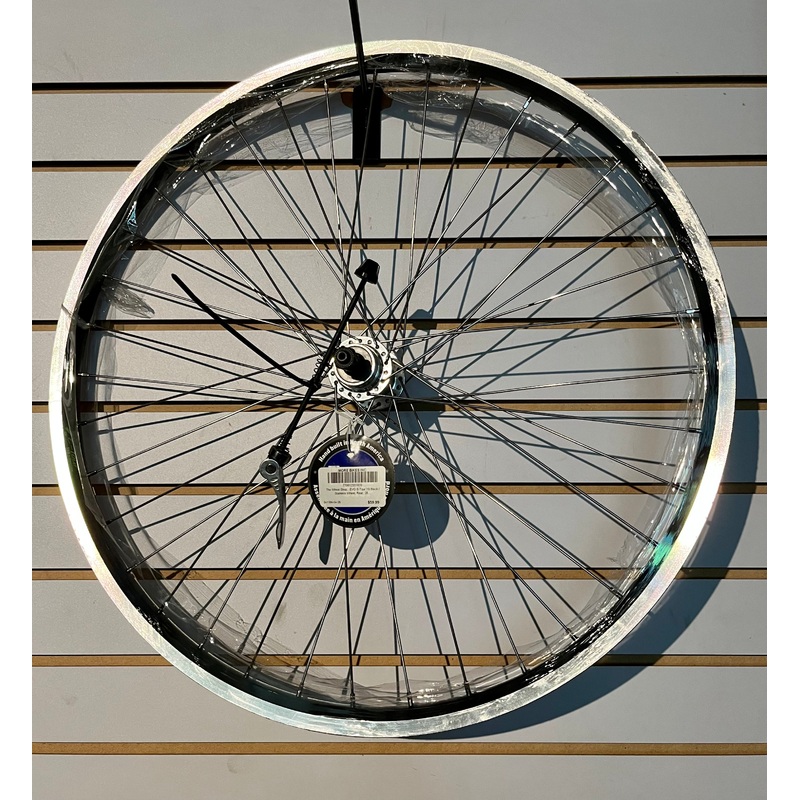 WHEEL SHOP - 700C EVO E-TOUR19, AERO BLACK, FORMULA, TH-51, WHEEL REAR FREEWHEEL ONLY, NUTTED, RIM BRAKE ONLY