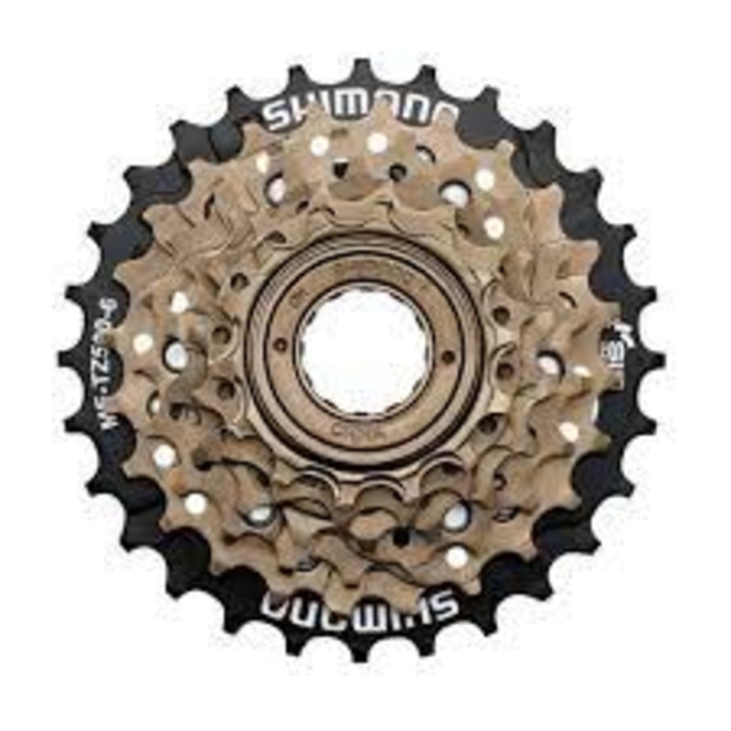 SHIMANO - FREEWHEEL MF-TZ500, 6 SPEED, 14-28T