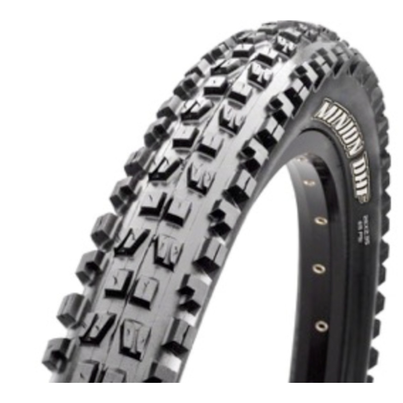MAXXIS - MINION DHF, TIRE, FOLDING, TUBELESS READY, DUAL, EXO, 60TPI, BLACK