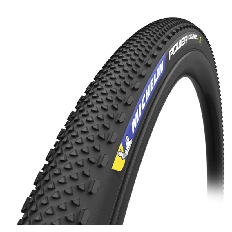 MICHELIN - Power Gravel, Folding, Tubeless Ready, X-Miles, Bead2Bead Protek, 3x120TPI, Black