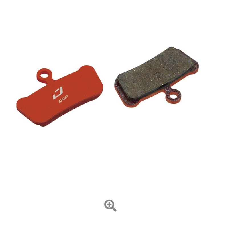 JAGWIRE - DISC BRAKE PADS, SEMI-METALLIC, SRAM GUIDE ULTIMATE, RSC, RS, R/AVID TRAIL