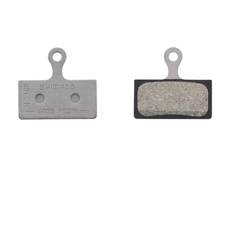 SHIMANO - G03S, Disc Brake Pads, Shape: Shimano G-Type/F-Type/J-Type, Resin, Pair