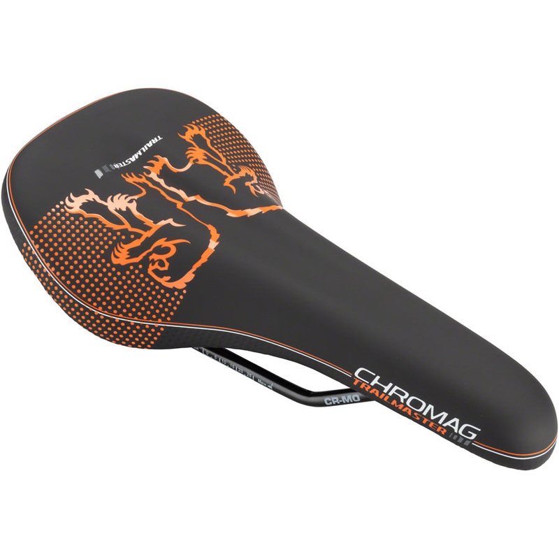 CHROMAG - SADDLE TRAILMASTER DT BLACK/TIGHT ORANGE