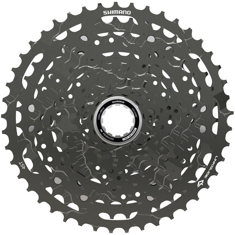 Shimano CUES CS-LG400-11 Cassette - 11-Speed - 11-45t - LINKGLIDE