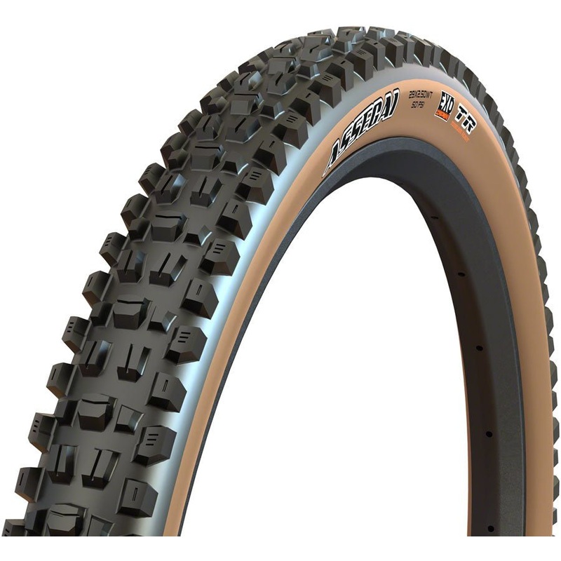 Maxxis Assegai Tire - 29x2.5" - EXO / Dual Compound - Tanwall