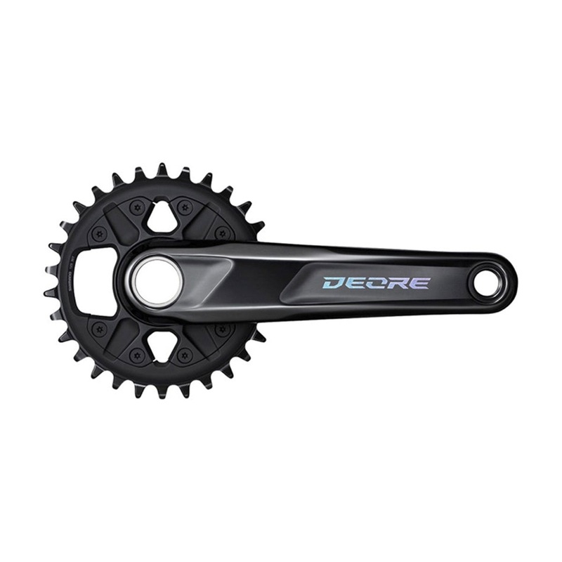 Shimano Deore M6120-1 12 Spd Crankset - Black