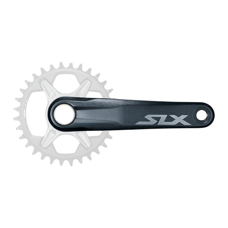 Shimano SLX M7130-1 12 Spd MTB Crankset - Ano Gray