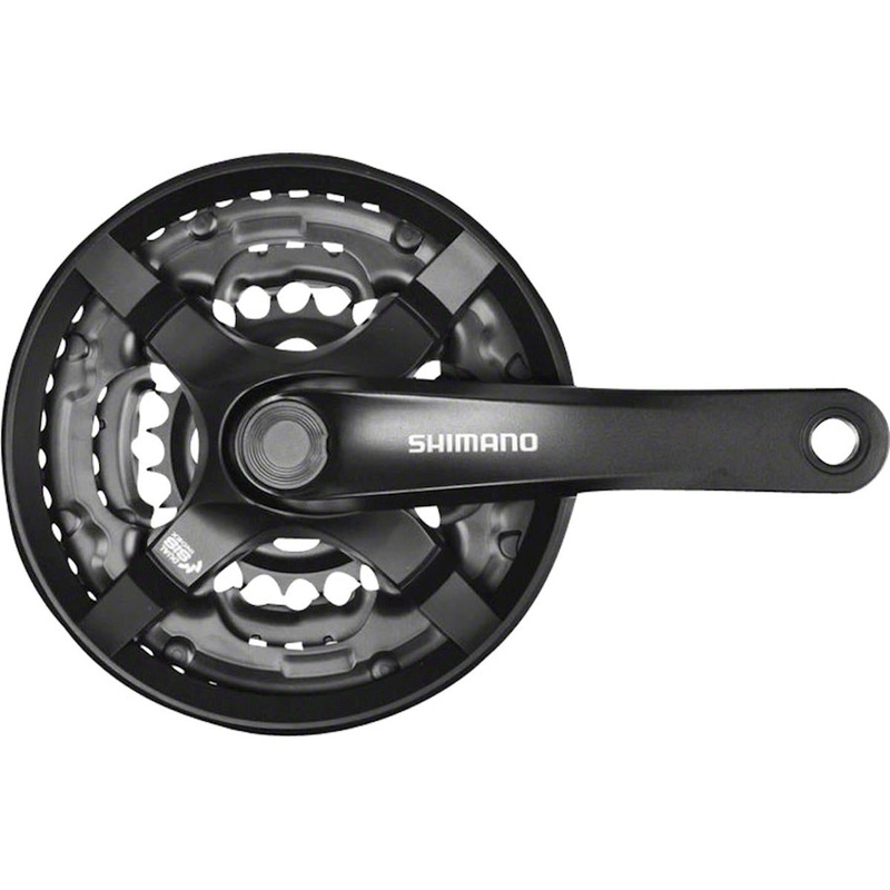 Shimano Tourney TY501 6-7-8 Spd Crankset - Black