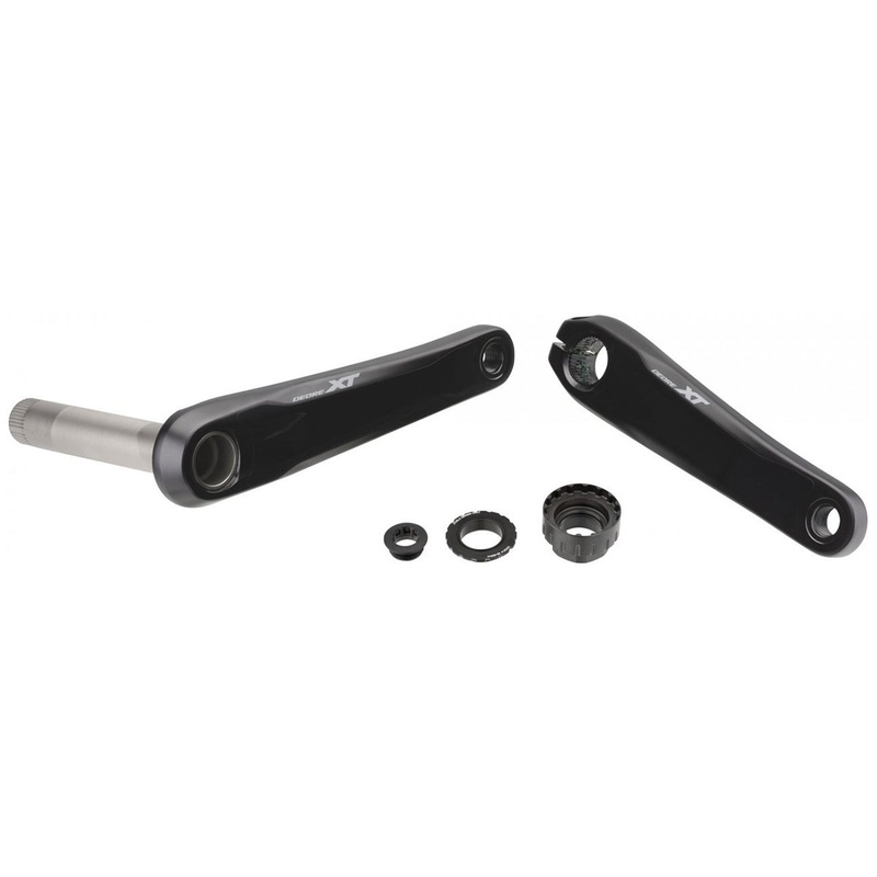Shimano XT M8100-1 12 Spd Crank Arms - Gray