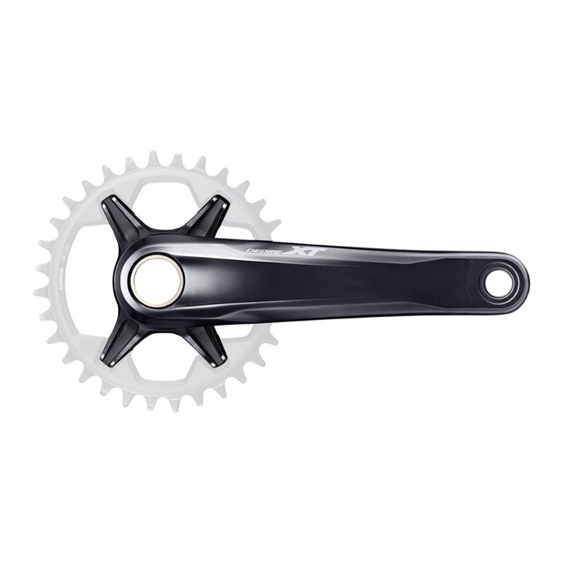 Shimano XT M8100 12 Spd Crank Arms - Black