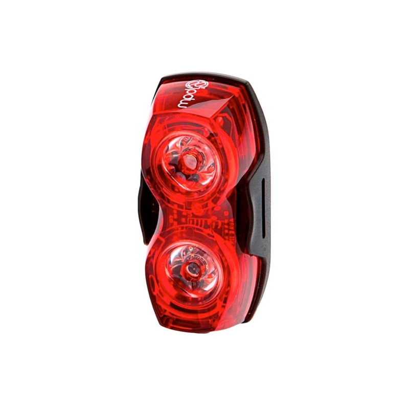 PDW Danger Zone Tail Light - Black-Red