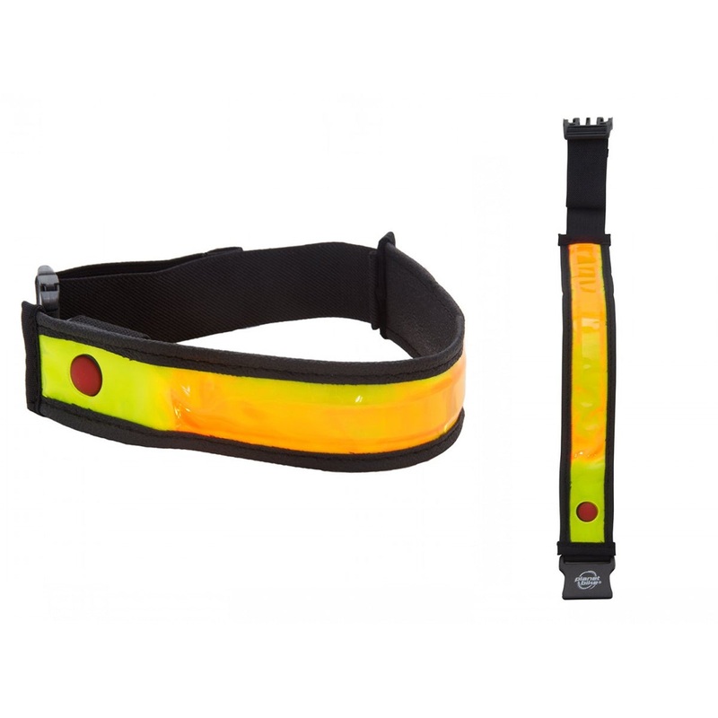 Planet Bike BRT Strap Multi-Use LED Bicycle Safety Rear Light - Yellow
