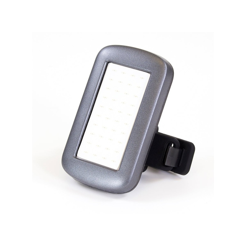 Serfas Flat Panel USB LED Tail Light - Gray