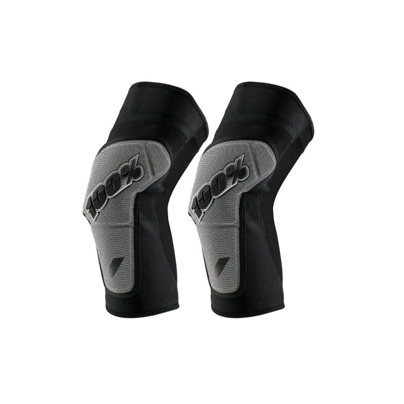 100% Ridecamp Knee Guard - Black-Gray